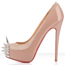 Christian Louboutin Asteroid 140mm Platforms Nude