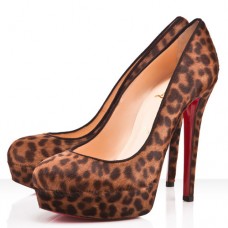 Christian Louboutin Bianca 140mm Platforms Leopard