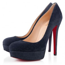 Christian Louboutin Bianca 120mm Platforms Navy