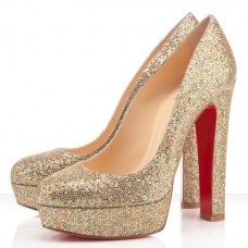 Christian Louboutin Bianca 140mm Platforms Multicolor