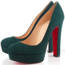 Christian Louboutin Bianca 140mm Platforms Green