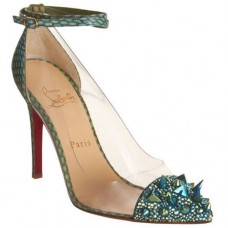 Christian Louboutin Pivichic 120mm Pumps Green