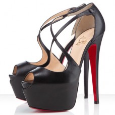 Christian Louboutin Exagona 160mm Sandals Black