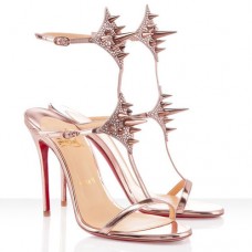 Christian Louboutin Lady Max 100mm Sandals Nude