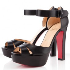 Christian Louboutin Woodaola 120mm Sandals Black Christian Louboutin Woodaola 120mm Sandals Black