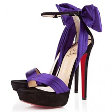 Christian Louboutin Vampanodo 140mm Sandals Parme