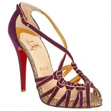 Christian Louboutin Mignons 140mm Sandals Parme