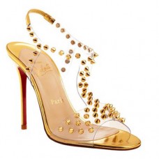 Christian Louboutin J-Lissimo 100mm Sandals Gold