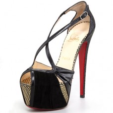 Christian Louboutin Divinoche 160mm Sandals Black