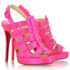 Christian Louboutin Paquita 120mm Sandals Rose Matador