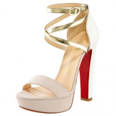 Christian Louboutin Summerissima 140mm Sandals Gold Christian Louboutin Summerissima 140mm Sandals Gold