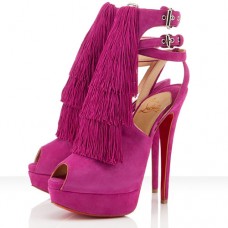 Christian Louboutin Change Of The Guard 140mm Sandals Rose Matador