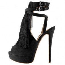 Christian Louboutin Change Of The Guard 140mm Sandals Black