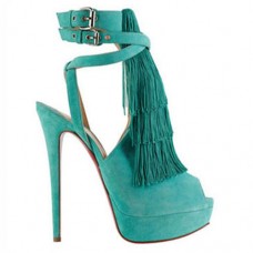 Christian Louboutin Change Of The Guard 140mm Sandals Caraibes