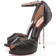 Christian Louboutin Armadillo Bride 120mm Sandals Black