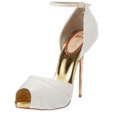 Christian Louboutin Armadillo Bride 120mm Sandals White