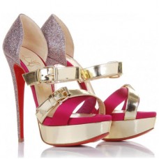 Christian Louboutin Ambertina 140mm Sandals Multicolor