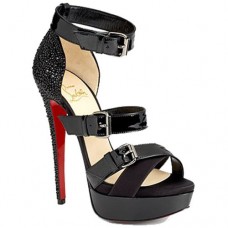Christian Louboutin Ambertina 140mm Sandals Black