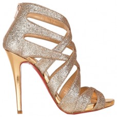 Christian Louboutin Balota 120mm Sandals Gold