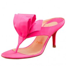Christian Louboutin Tulp Thong 80mm Sandals Pink