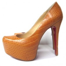 Christian Louboutin Daffodile 160mm Platforms Brown