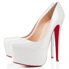 Christian Louboutin Daffodile 160mm Platforms Off White