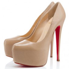 Christian Louboutin Daffodile 160mm Platforms Nude