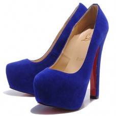 Christian Louboutin Daffodile 160mm Platforms Blue