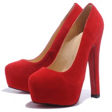Christian Louboutin Daffodile 160mm Platforms Red