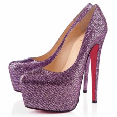 Christian Louboutin Daffodile 160mm Platforms Parme