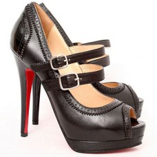 Christian Louboutin Luly 140mm Mary Jane Pumps Black Christian Louboutin Luly 140mm Mary Jane Pumps Black
