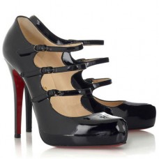 Christian Louboutin Dillian 120mm Mary Jane Pumps Black Christian Louboutin Dillian 120mm Mary Jane Pumps Black
