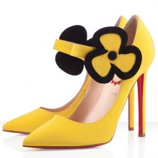 Christian Louboutin Pensee 120mm Mary Jane Pumps Canari Christian Louboutin Pensee 120mm Mary Jane Pumps Canari