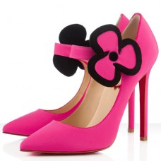 Christian Louboutin Pensee 120mm Mary Jane Pumps Rose Matador