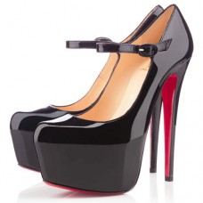 Christian Louboutin Lady Daf 160mm Mary Jane Pumps Black