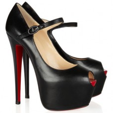 Christian Louboutin Lady Highness 160mm Mary Jane Pumps Black