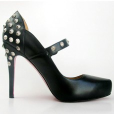 Christian Louboutin Mad 120mm Mary Jane Pumps Black Christian Louboutin Mad 120mm Mary Jane Pumps Black