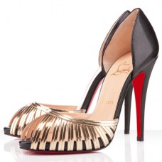 Christian Louboutin Corpus 120mm Peep Toe Pumps Black