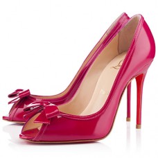 Christian Louboutin Milady 100mm Peep Toe Pumps Pink