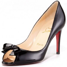 Christian Louboutin Milady 80mm Peep Toe Pumps Black