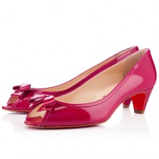 Christian Louboutin Milady 40mm Peep Toe Pumps Pink Christian Louboutin Milady 40mm Peep Toe Pumps Pink