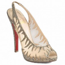 Christian Louboutin Maralena 140mm Special Occasion Crystal