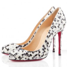 Christian Louboutin Fifi 100mm Pumps White