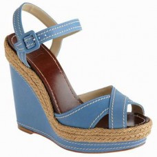 Christian Louboutin Almeria 120mm Wedges Blue