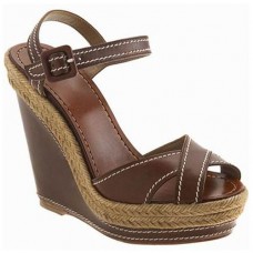 Christian Louboutin Almeria 120mm Wedges Brown