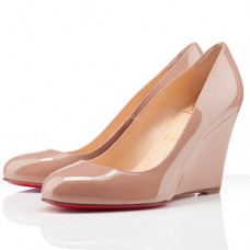 Christian Louboutin Ron Ron Zeppa 80mm Wedges Nude