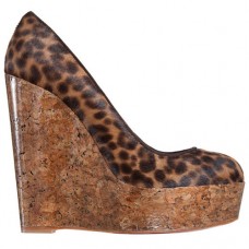 Christian Louboutin Coroclic 140mm Wedges Leopard