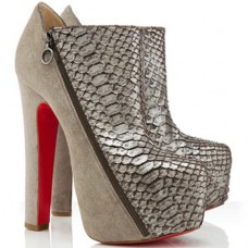 Christian Louboutin 4A 160mm Ankle Boots Taupe Christian Louboutin 4A 160mm Ankle Boots Taupe