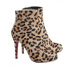Christian Louboutin Alta Ariella 120mm Ankle Boots Leopard Christian Louboutin Alta Ariella 120mm Ankle Boots Leopard