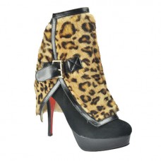 Christian Louboutin Armony 140mm Ankle Boots Leopard